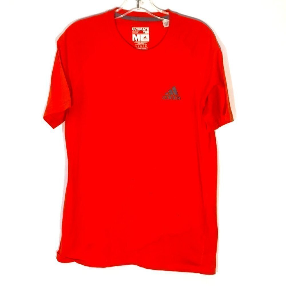 Adidas Orange Ultimate Tee Climalite Shirt